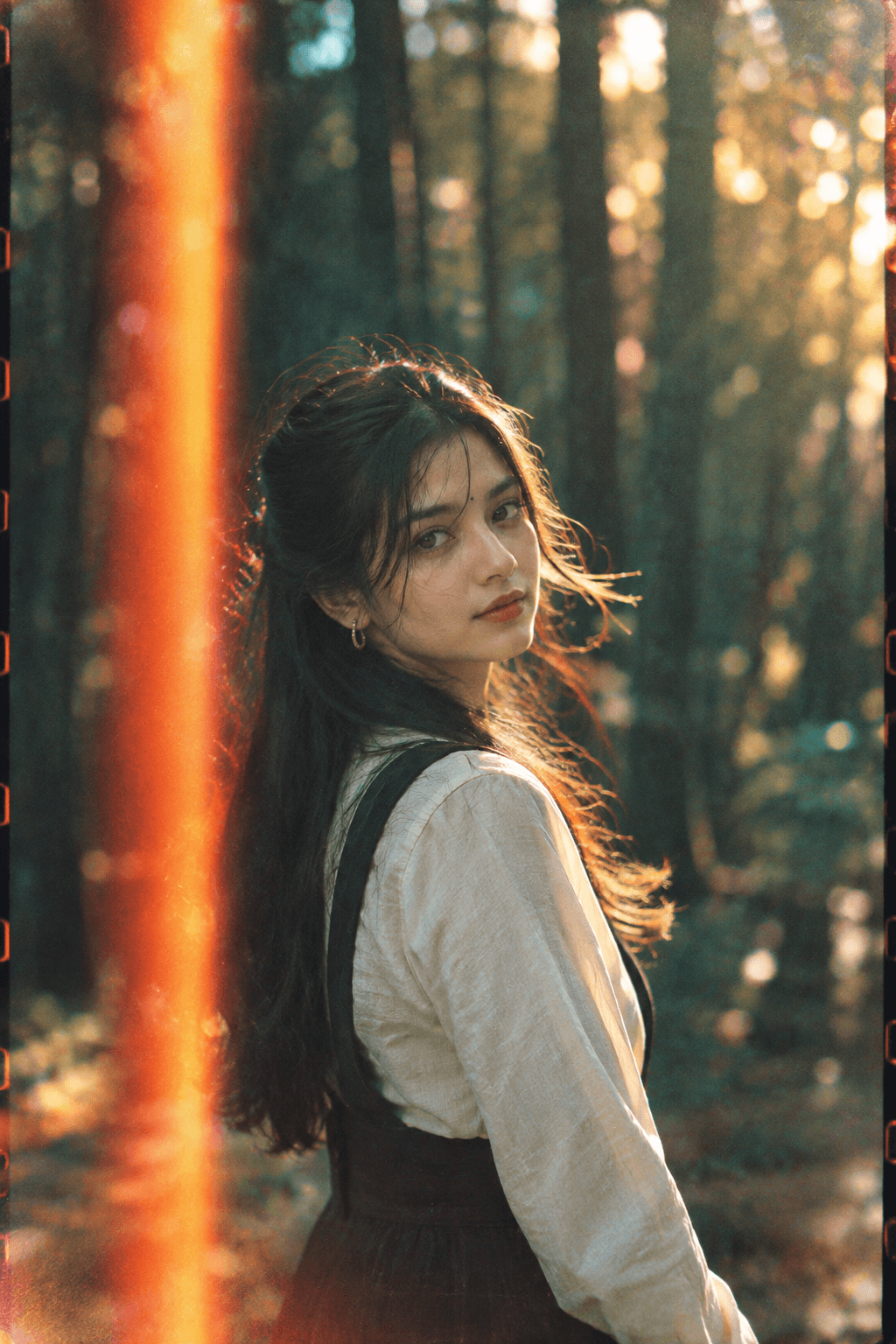 Sun Flare Portrait