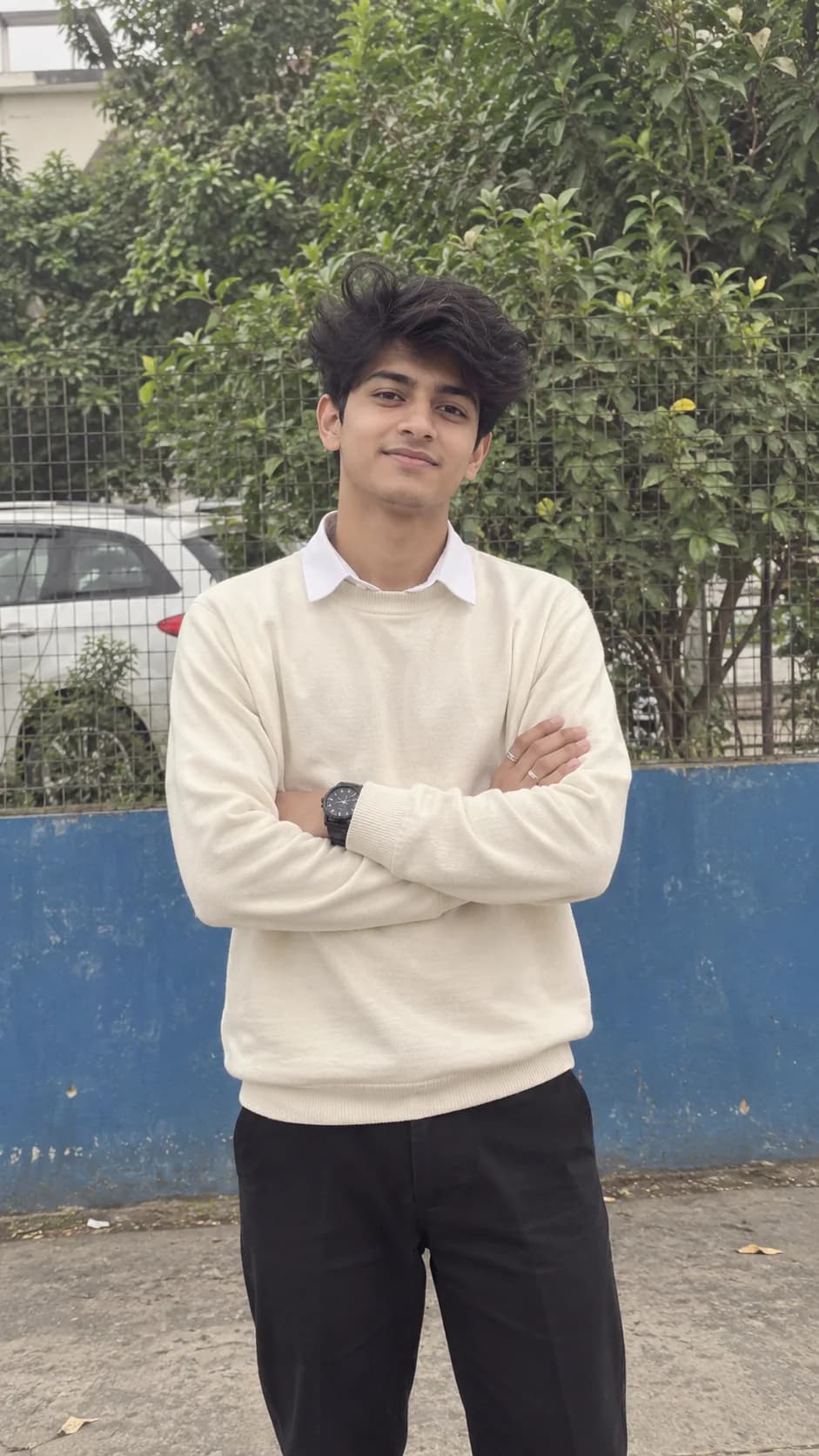 Boys Aesthetic Portrait Outdoor PROMPT